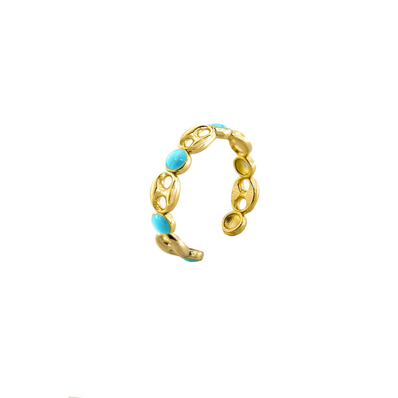Anello Mare Turchese