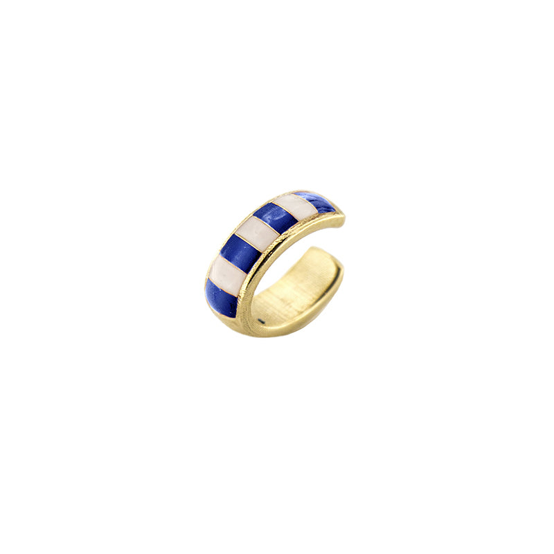 Earcuff smaltato