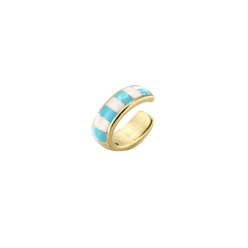 Earcuff smaltato