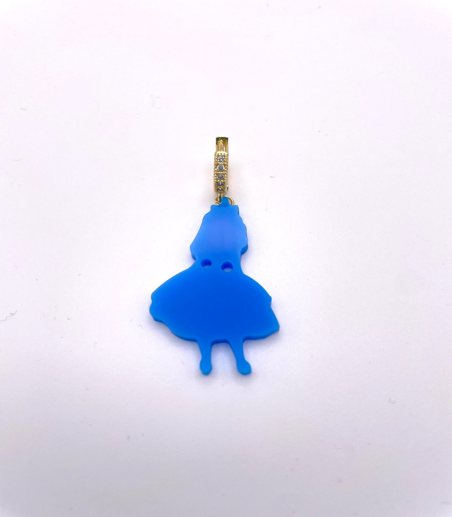 Orecchino mono in plexiglass Mary Poppins